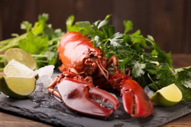 Bütün kırmızı ıstakoz