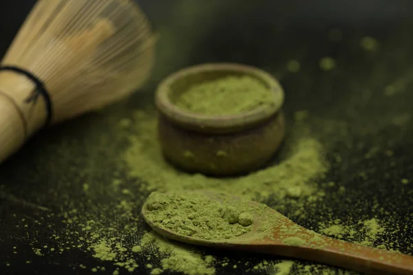 Matcha zöld tea — Stock Fotó