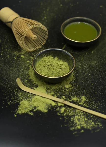 Matcha zöld tea — Stock Fotó