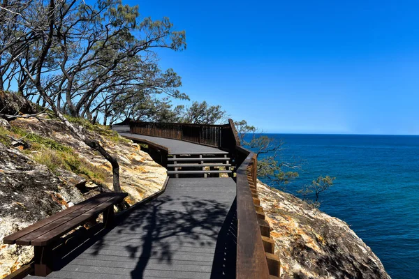 斯特德布鲁克岛，澳大利亚峡谷走上轨道 — 图库照片