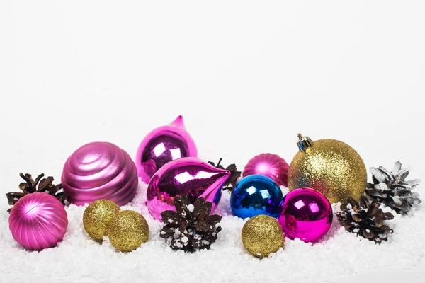 Neujahrsspielzeug Christbaumschmuck Schmuck Für Die Tanne — Stockfoto