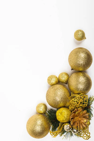 Los Juguetes Año Nuevo Adornamientos Del Árbol Navidad Adornamientos Para Imágenes De Stock Sin Royalties Gratis