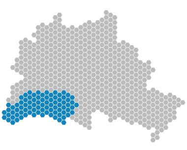 Berlin harita: Steglitz Zehlendorf