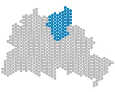 Berlin harita: Pankow