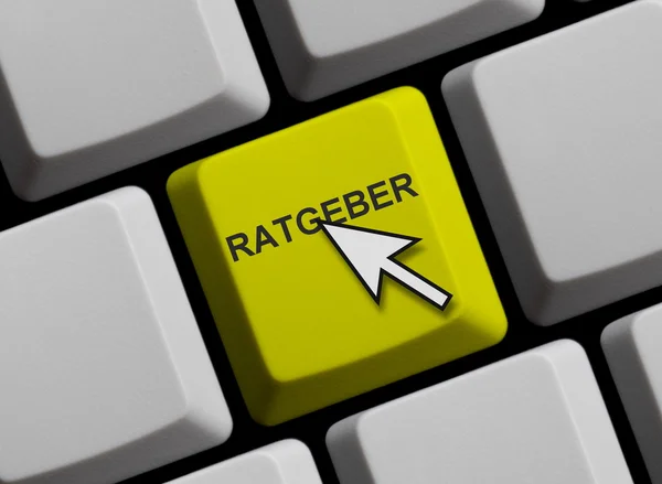 Clavier Conseiller en ligne — Photo