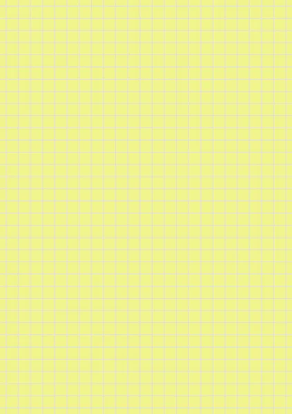 Żółty papier w kratkę — Zdjęcie stockowe