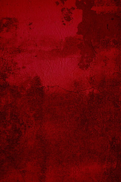 Grungy red wall
