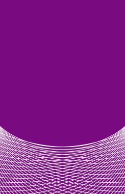 Eğri üzerinde mor beyaz çizgiler