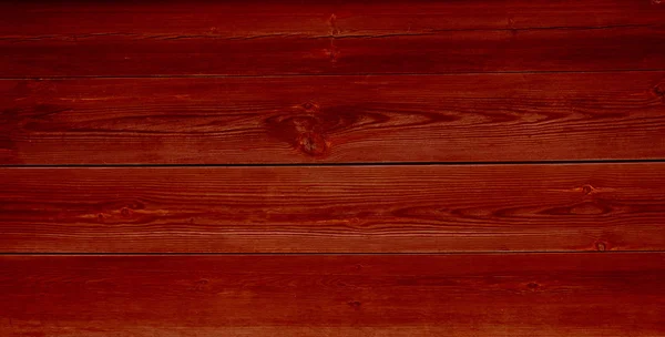 Tableros rojos de madera — Foto de Stock