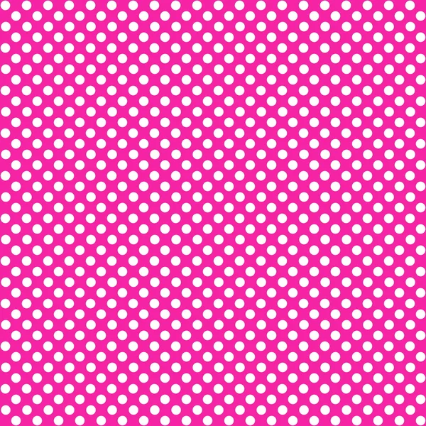 Seamless dots pink white — Stock Photo, Image