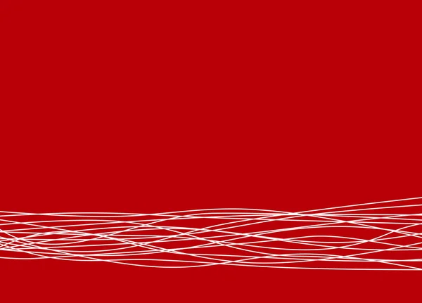Linee bianche su rosso — Foto Stock