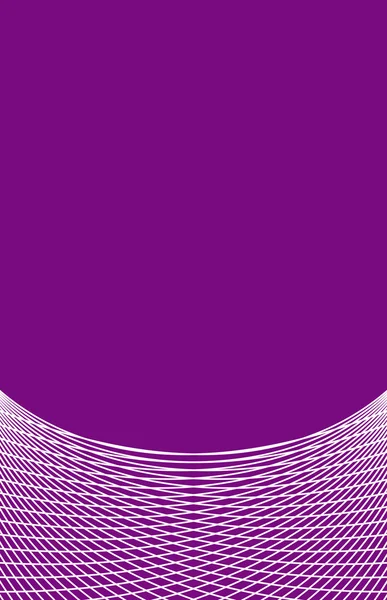 Gekrümmte weiße Linien auf violett — Stockfoto