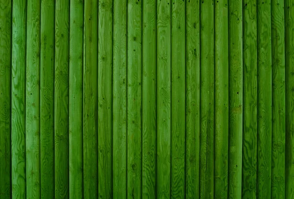 Tavole di legno verde — Foto Stock