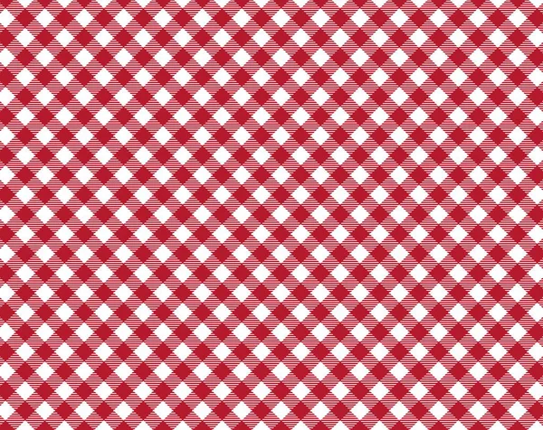 Tablecloth red white — Stock Photo, Image