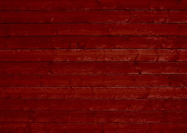 Rustic red wooden boards — Stock Photo, Image