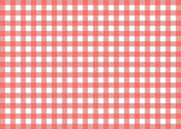 Tablecloth background red white — Stock Photo, Image