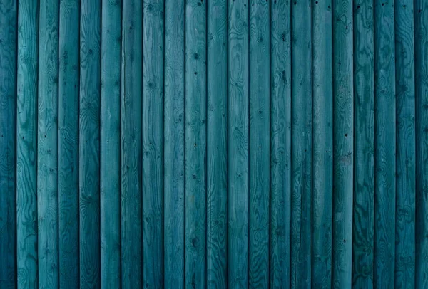 Turquoise wooden boards — Stock Photo, Image