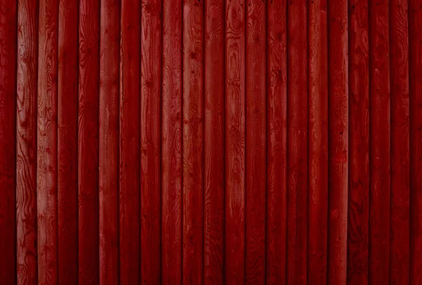 Red wooden boards — Stock Photo, Image