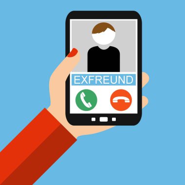 Smartphone: Erkek arayan Alman - düz tasarım Ex