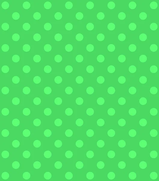 Polka dot achtergrond groen en lichtgroen — Stockfoto