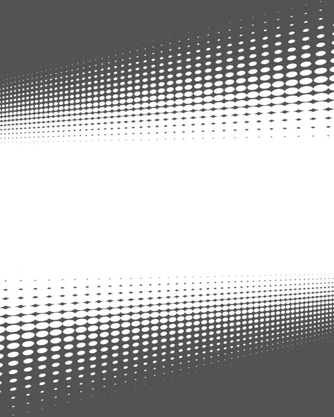 Frame of gradient bdark grey dots — Stock Photo, Image