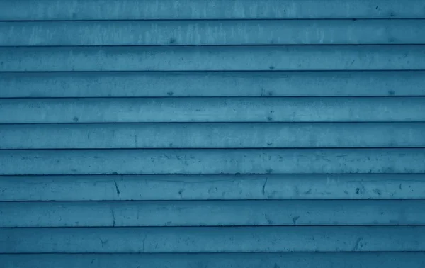 Planches en bois bleu — Photo