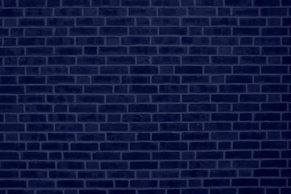 Azul parede de tijolo fundo — Fotografia de Stock