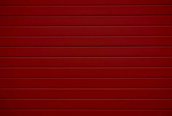 Tábuas de madeira vermelhas horizontais — Fotografia de Stock