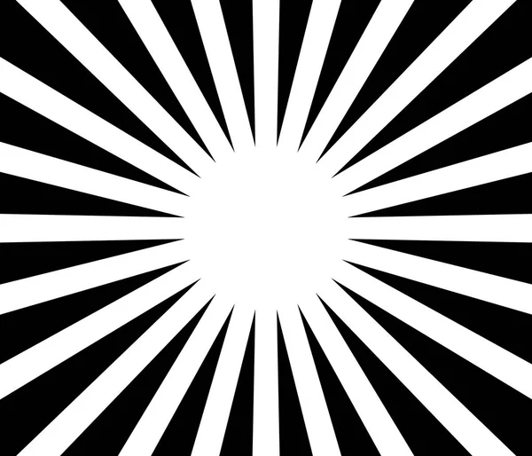 Hintergrund mit schwarzen und weißen Strahlen — Stockfoto