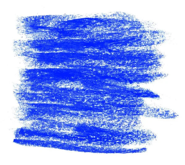 Blå målade krita bakgrund — Stockfoto