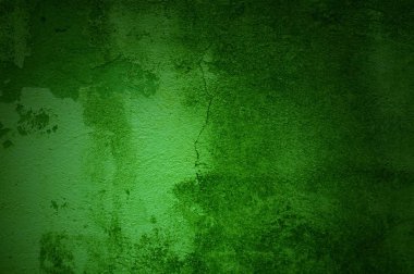 Yeşil renk ile eski doku