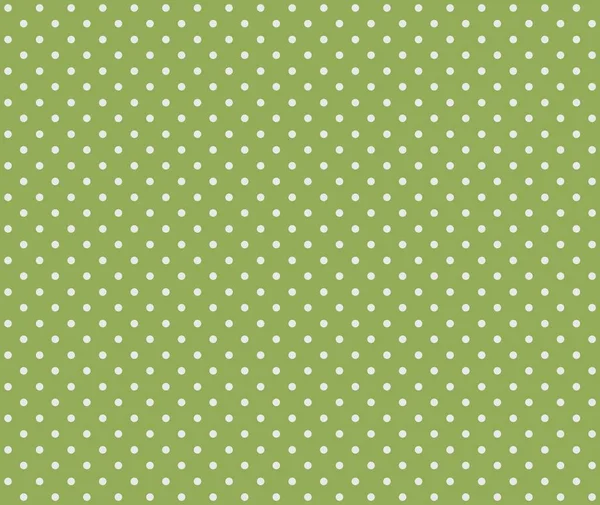 Green white polka dot background — Stock Photo, Image