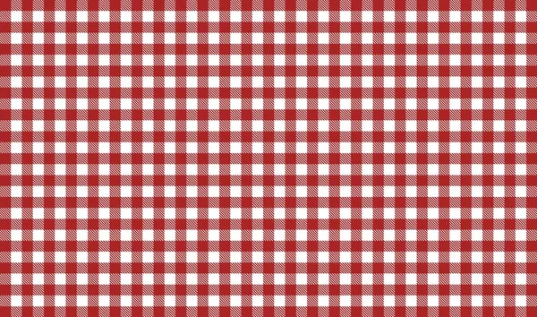 Red and white tablecloth tablecloth background — Stock Photo, Image