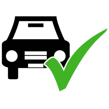 Araba yeşil kene ile