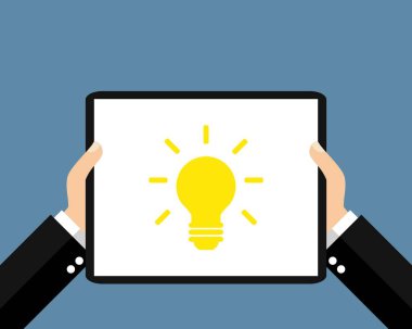 Tablet: ampul - düz tasarım