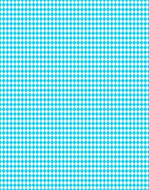 Bavyera desen mavi ve beyaz 