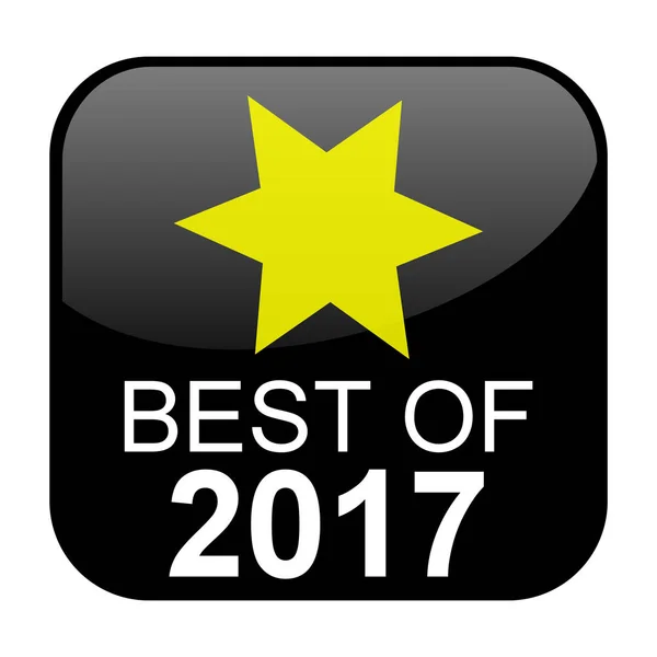 Botón negro: Lo mejor de 2017 — Foto de Stock
