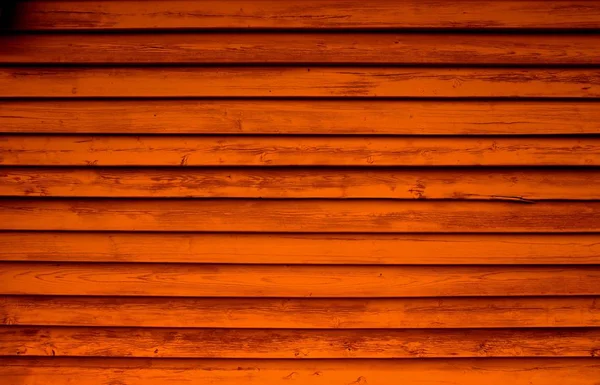 Planches en bois orange rouge — Photo