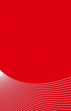 Kırmızı beyaz arka plan ile eğri çizgiler