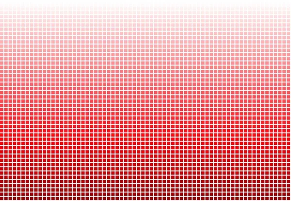 Kleur overgang mozaïek wit rood — Stockfoto