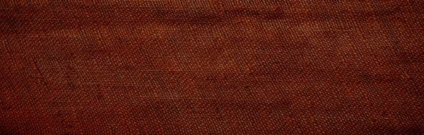 Arrière-plan toile de jute naturelle brun rouge — Photo