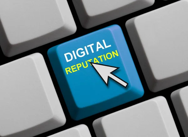 Reputazione digitale online — Foto Stock