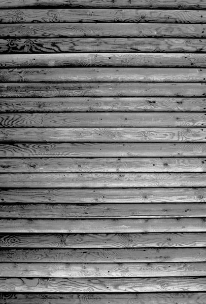 Horizontale donker grijs houten planken — Stockfoto