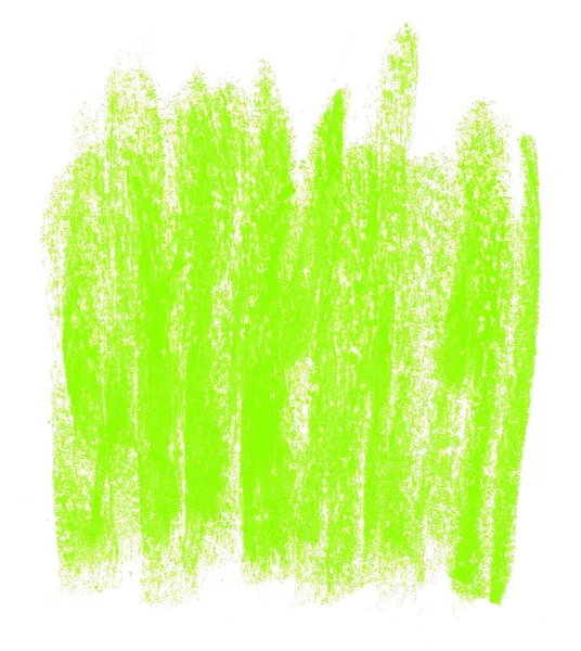 Grön målade krita textur — Stockfoto