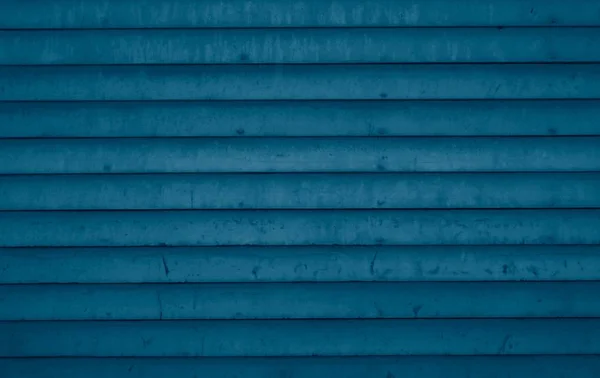 Turquoise rustic wooden planks — Stock Photo, Image