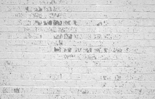 Vieja pared de ladrillo blanco — Foto de Stock