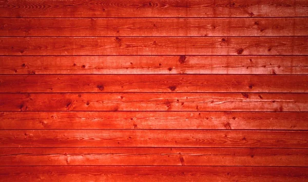 Wooden planks background red — Stock Photo, Image