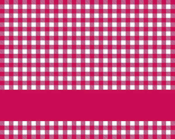 Red tablecloth pattern — Stock Photo, Image