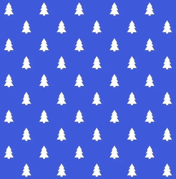 Blauer nahtloser weihnachtlicher Hintergrund — Stockfoto