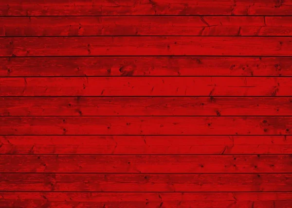 Verwitterte rote Holzplanken für Weihnachten — Stockfoto